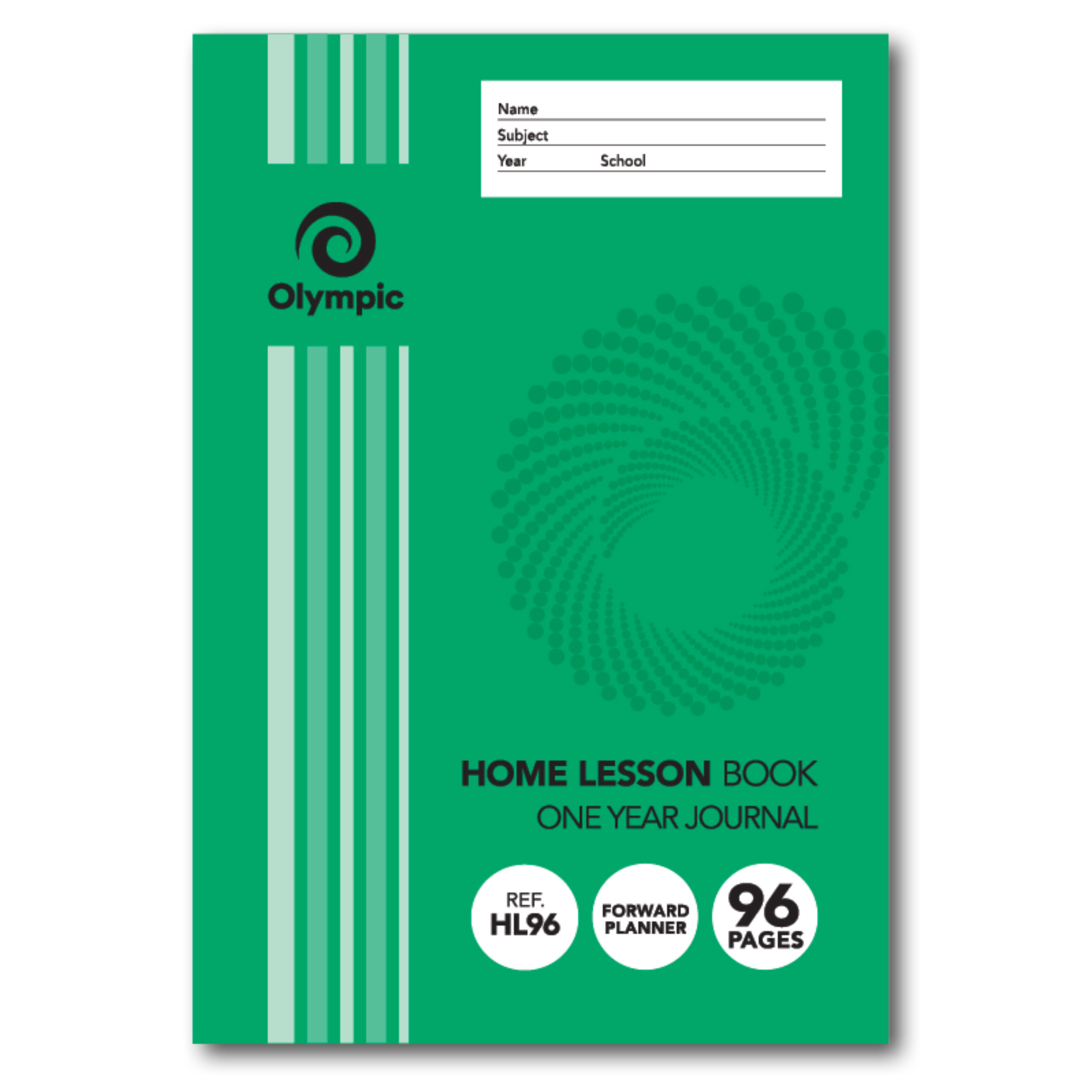 HOME LESSON BOOK OLYMPIC 205X142 YEAR 1 96PG