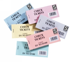 TICKETS CHECK SOVEREIGN 1-100 NAME/ADDRESS
