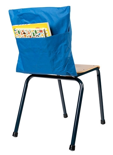 CHAIR BAG EDVANTAGE 420X440MM BLUE