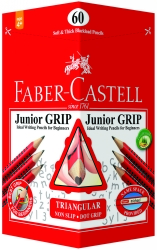 PENCIL LEAD FABER-CASTELL JUNIOR GRIP WITH DOTS 2B BX60