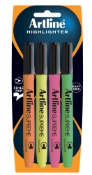 HIGHLIGHTER ARTLINE SUPREME ASST PK4