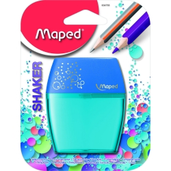 SHARPENER MAPED 2 HOLE SHAKER SHARPENER ASST COLOURS