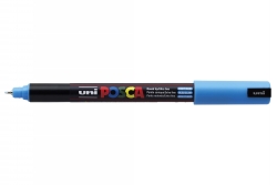 MARKER UNI POSCA PAINT PC1MR ULTRA FINE LIGHT BLUE