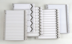 DIVIDERS MARBIG A4 MANILLA PVC 1-31 TAB BLK/WHT