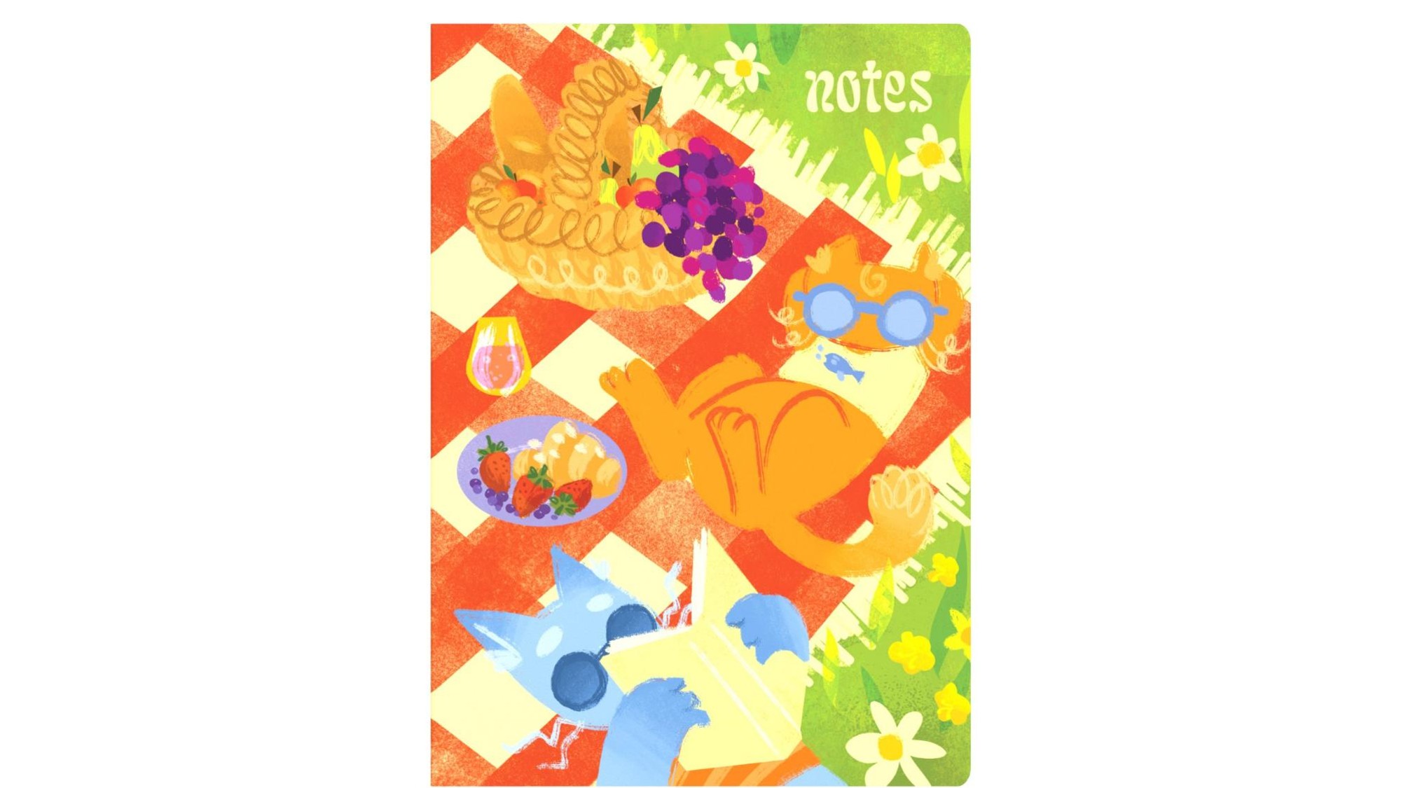 SP- NOTEBOOK COLLINS A5 CAT RULED RECYCLED PICNIC