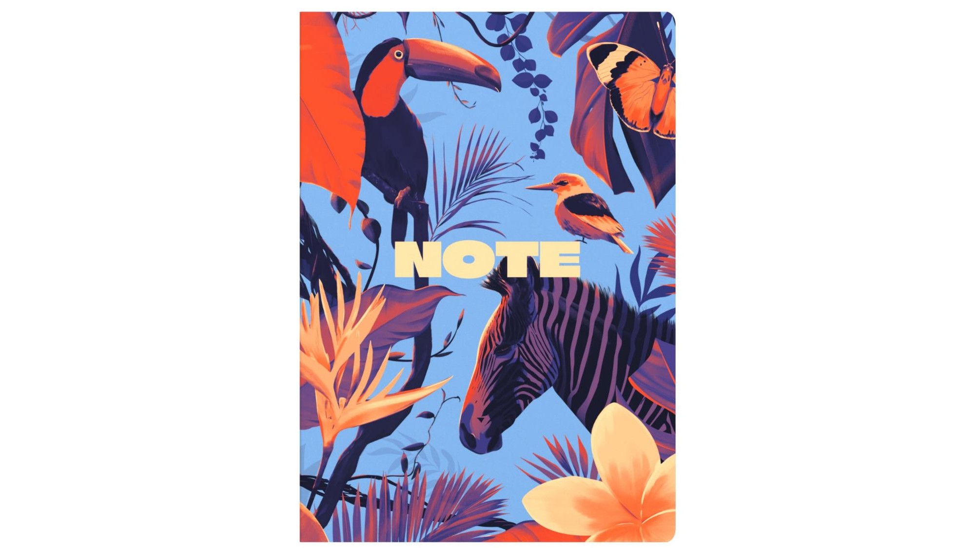 SP- NOTEBOOK COLLINS A5 DOWN THE GARDEN PATH RULED RECYCLED BLUE