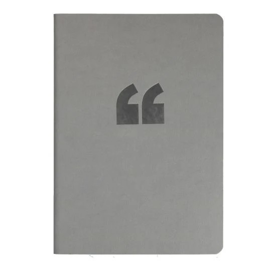 SP- NOTEBOOK COLLINS A5 EDGE RAINBOW RULED BLACK