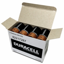 BATTERY DURACELL ALK C BULK BX12
