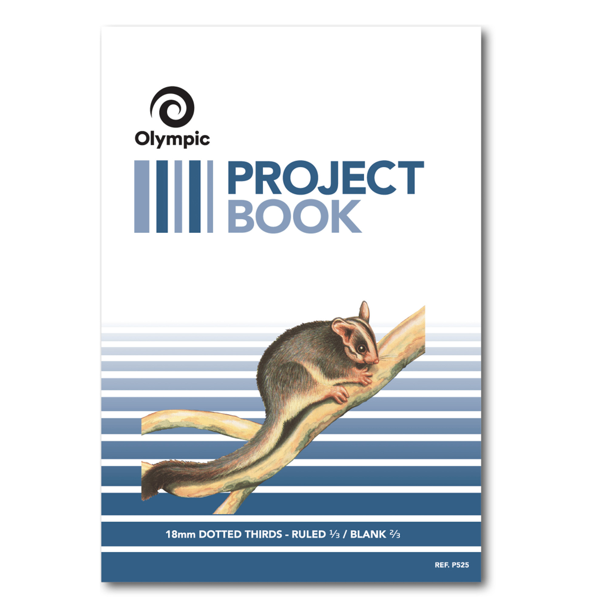 PROJECT BOOK OLYMPIC 335X240MM 18MM DOTTED THIRDS 24PG