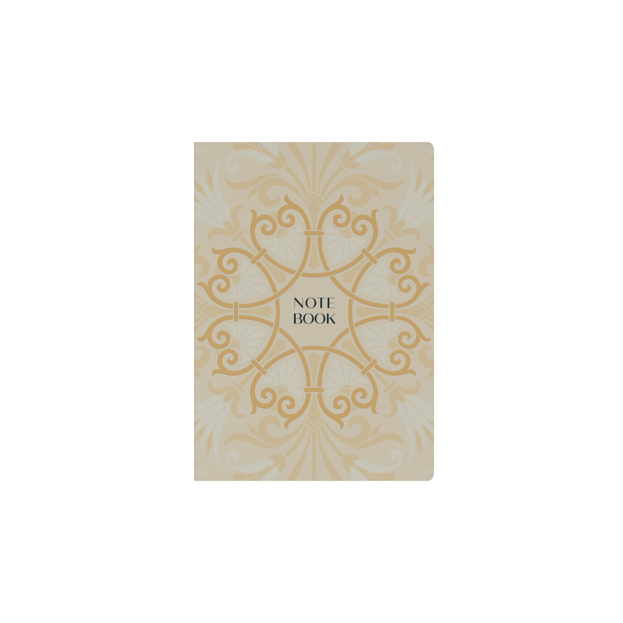 NOTEBOOK COLLINS LAVISH LUX A5 RCYL RULED WHITE