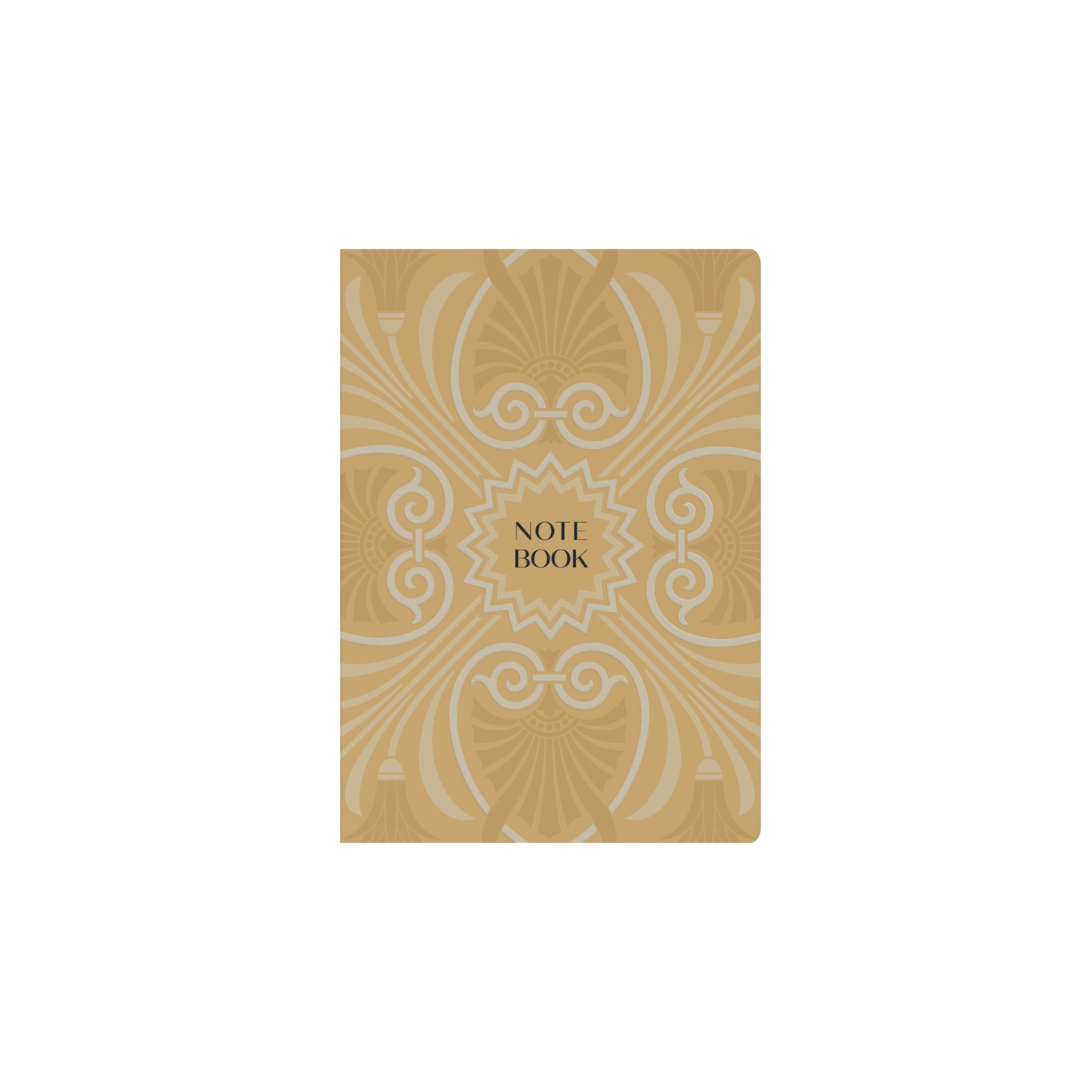 NOTEBOOK COLLINS LAVISH LUX A5 RCYL RULED YELLOW