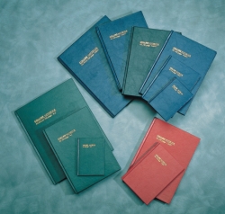 NOTEBOOK COLLINS A5 A-Z  240PG GREEN