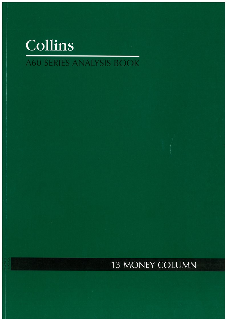 ANALYSIS BOOK COLLINS A60 13MC