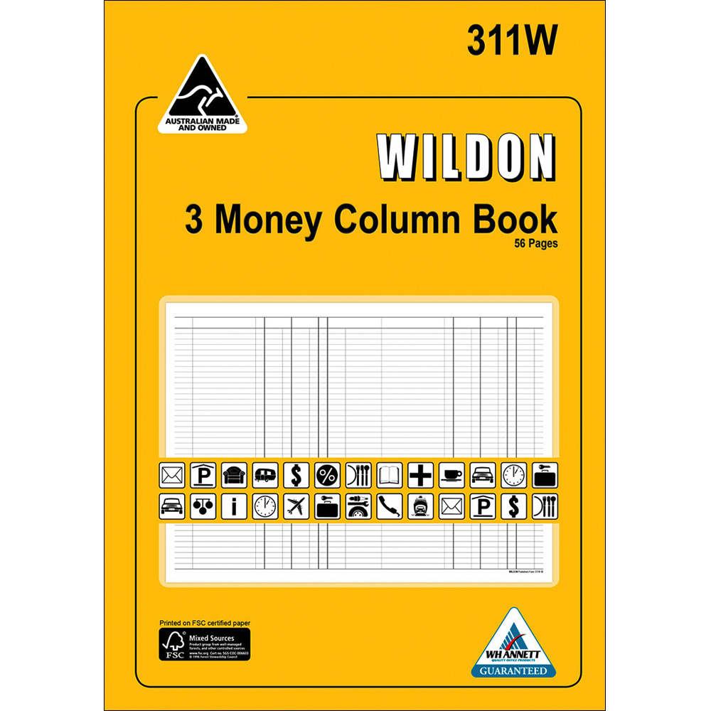 SP- ACCOUNT BOOK WILDON A4 3 MC
