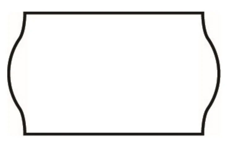 PRICE GUN LABEL METO 26X16 REM PLAIN WHITE PK20