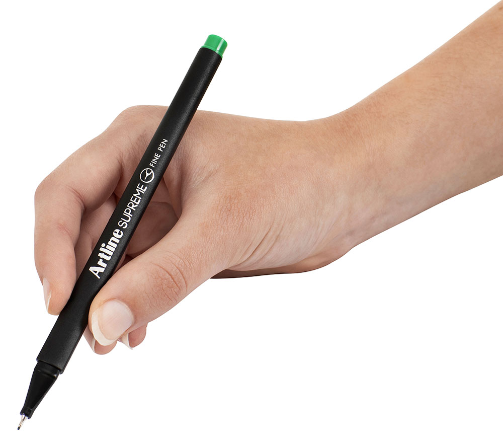 PEN ARTLINE SUPREME 0.4MM FINELINE GREEN