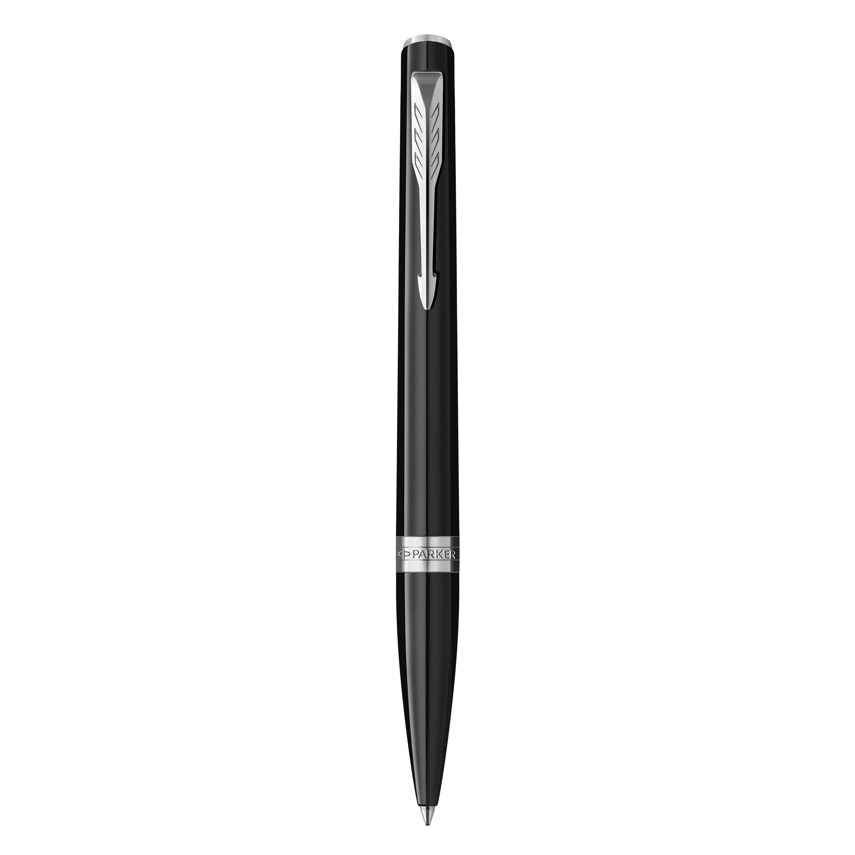 PEN PARKER BP MERIDIAN BLACK WITH CHROME TRIM