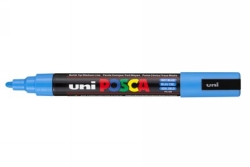 MARKER UNI POSCA PAINT PC5M MEDIUM BULLET TIP SKY BLUE