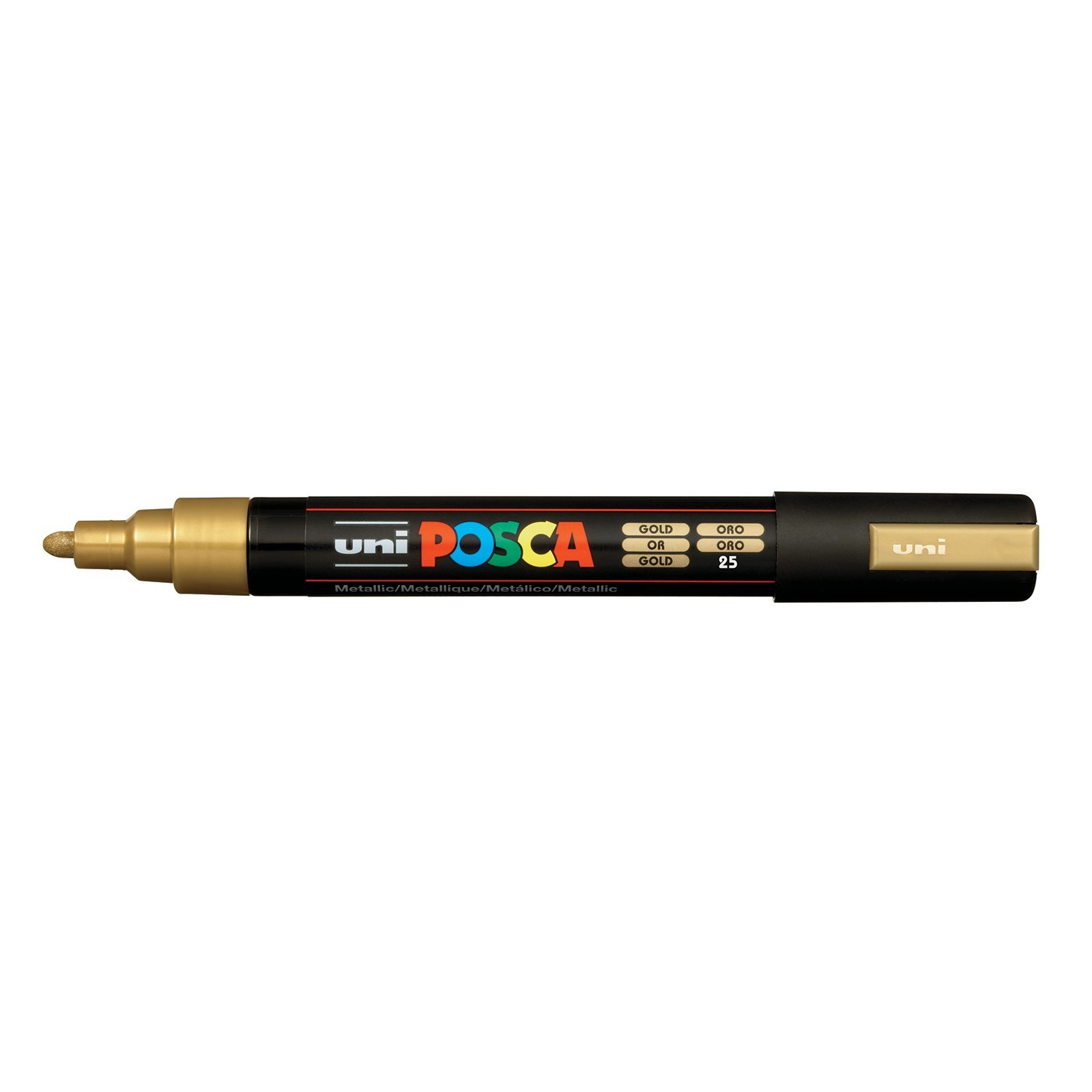 MARKER UNI POSCA PAINT PC5M MEDIUM BULLET TIP GOLD