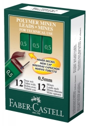 LEADS POLYMER FABER 0.5MM 2B