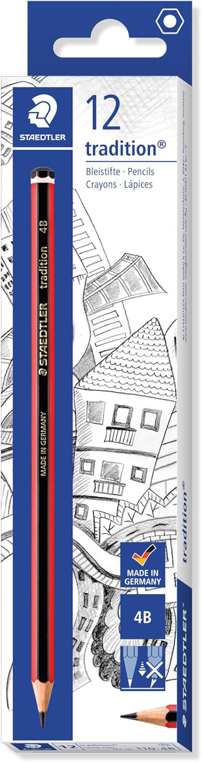 PENCIL LEAD STAEDTLER TRADITION 110 4B BX12