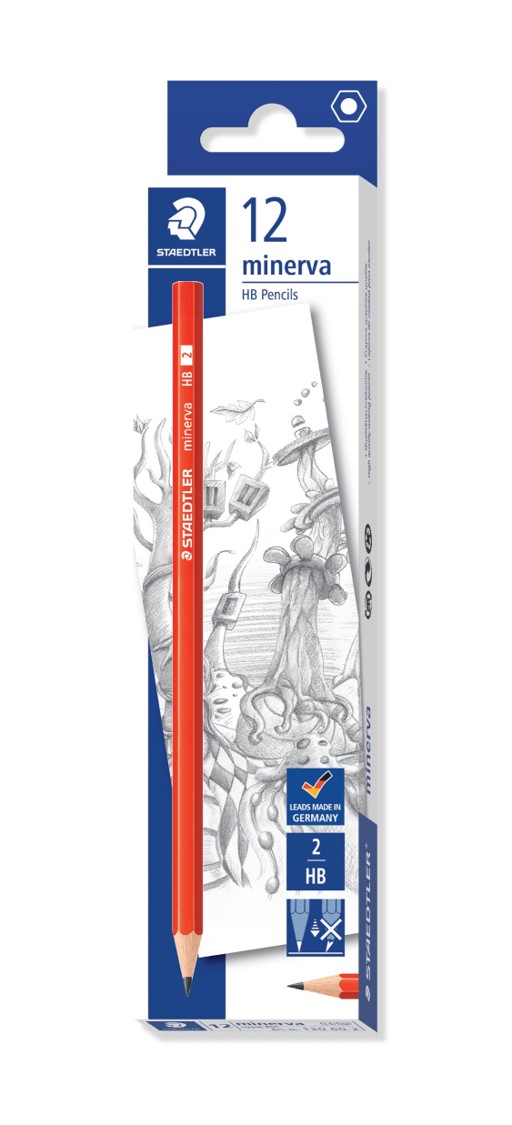 SP- PENCIL STAEDTLER MINERVA GRAPHIC HB BX12