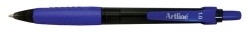 PEN ARTLINE BP 8410 RETRACT MED BLUE