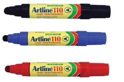 MARKER ARTLINE 110 BULLET BLACK BX6