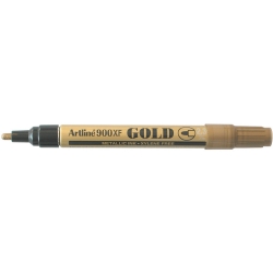 MARKER ARTLINE 900XF PERMANENT 2.3MM BULLET NIB GOLD