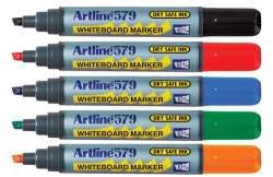 SP- MARKER WHITEBOARD ARTLINE 579 5MM CHISEL NIB GREEN