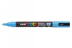 MARKER UNI POSCA PAINT PC3M FINE BULLET TIP LIGHT BLUE