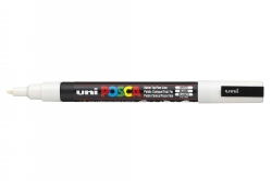 MARKER UNI POSCA PAINT PC3M FINE BULLET TIP WHITE