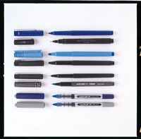 SP- PEN UNI EYE LIQUID INK UB157 RB FINE 0.7MM ASST