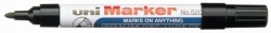 SP- MARKER UNI 520 PERMANENT BULLET BLACK