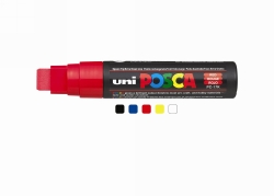MARKER UNI POSCA PAINT PC17K BROAD CHISEL ASST BX5