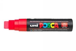 SP- MARKER UNI POSCA PAINT PC17K BROAD CHISEL RED