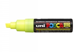 SP - MARKER UNI POSCA PAINT PC8K BOLD BULLET TIP FLUORO YELLOW