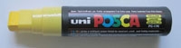 SP- MARKER UNI POSCA PAINT PC17K BROAD CHISEL WHITE