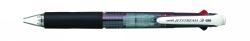 PEN UNI JETSTREAM SXE3400 RB FINE 0.7MM MULTICOLOUR BLACK