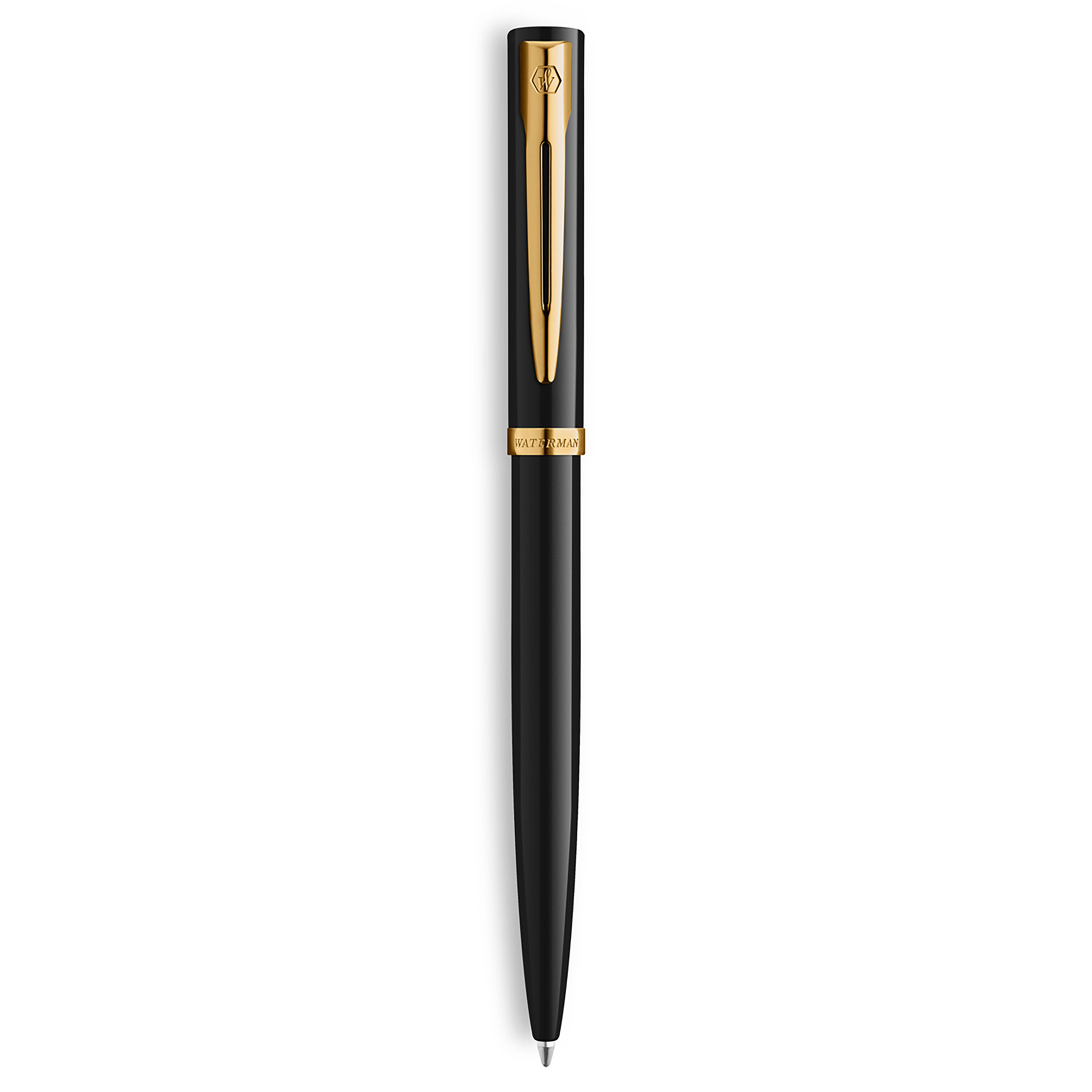 SP- PEN WATERMAN IMPRESSION BP BLACK GOLD TRIM