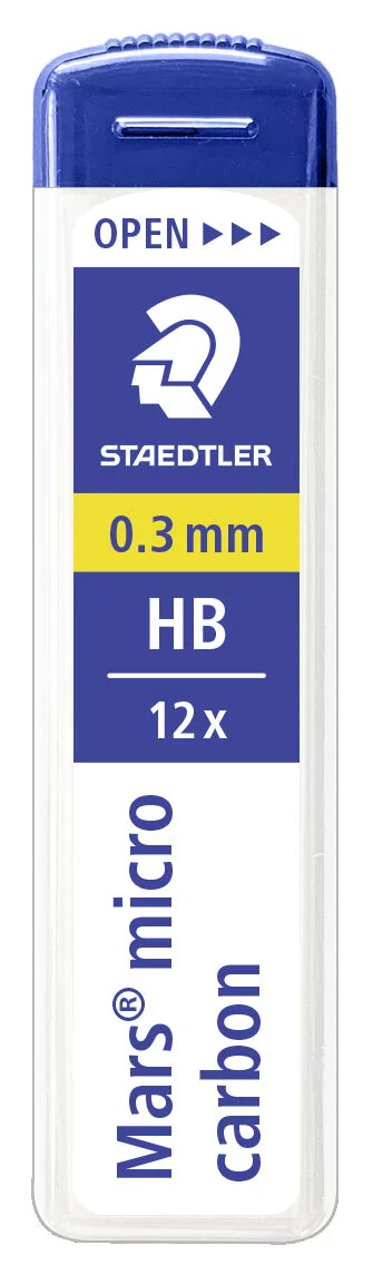 SP- LEADS STAEDTLER MARS MICROGRAPH 0.3MM HB