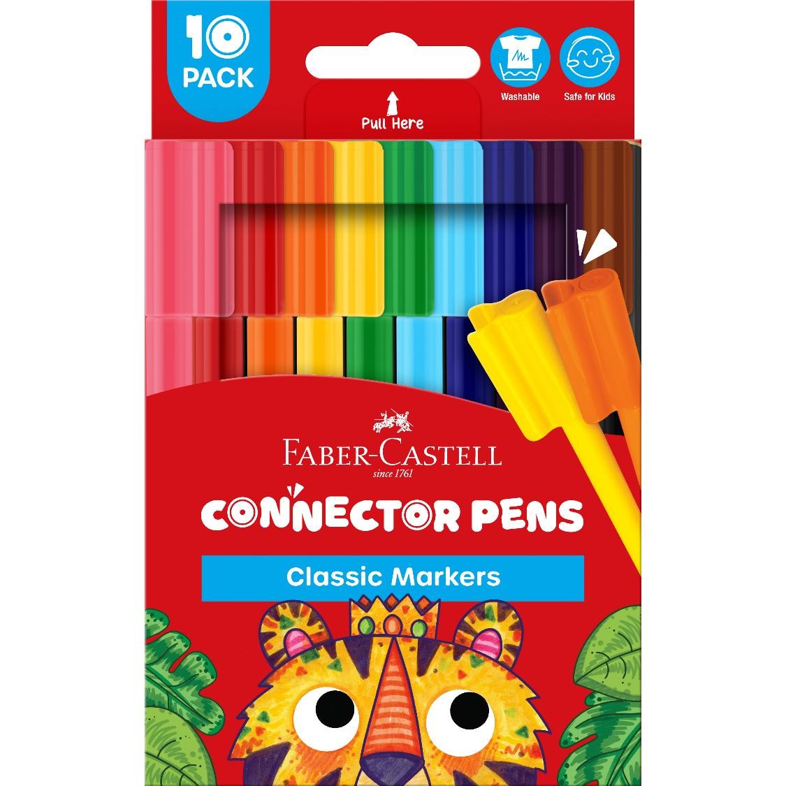 MARKER FABER-CASTELL CONNECTOR PENS WLT10