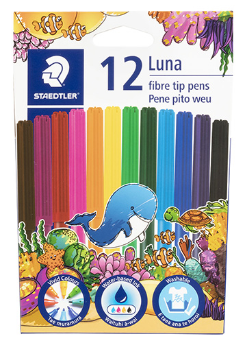 MARKER STAEDTLER LUNA 2MM FIBRE TIP WLT12