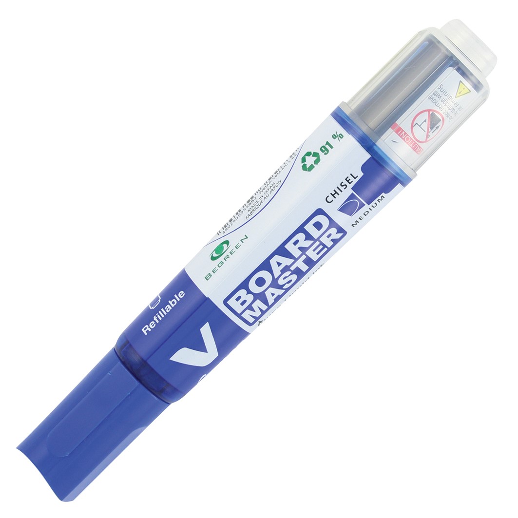 SP- MARKER WHITEBOARD PILOT BEGREEN V BOARD MASTER CHISEL TIP BLUE