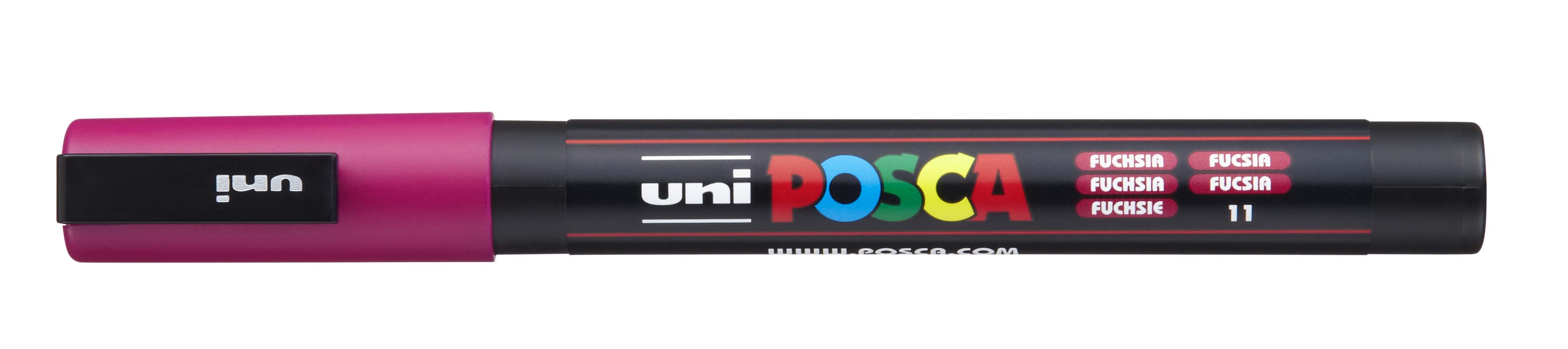 MARKER UNI POSCA PAINT PC3M FINE BULLET TIP FUCHSIA
