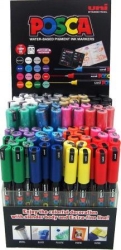 MARKER UNI POSCA PAINT PC1M POLYTIP ASST BX12