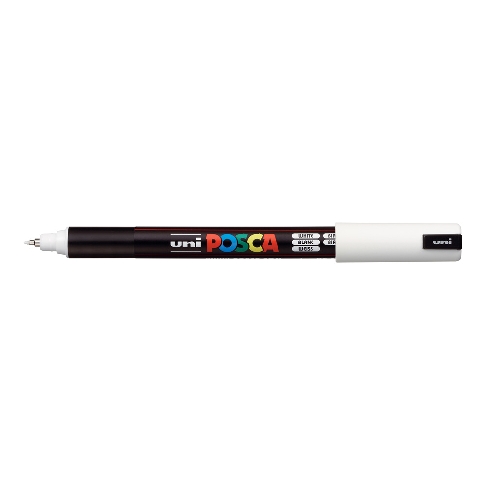 MARKER UNI POSCA PAINT PC1MR ULTRA FINE WHITE