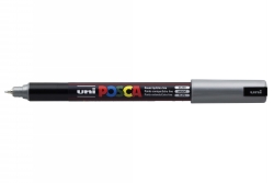 MARKER UNI POSCA PAINT PC1MR ULTRA FINE SILVER
