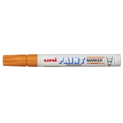 MARKER PAINT UNI PX20 MEDIUM TIP ORANGE