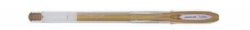 PEN UNI SIGNO UM120NM GEL RB NOBEL METALLIC 0.8MM GOLD
